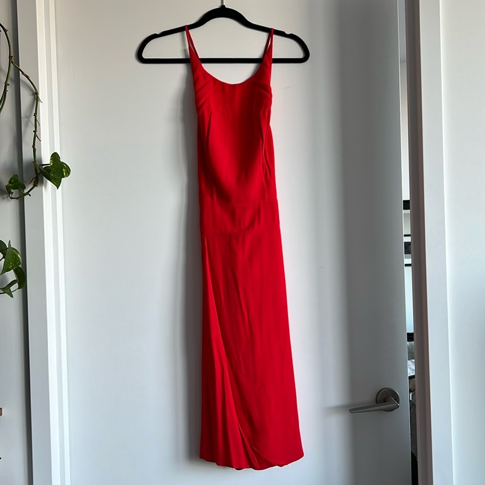 Aritzia Crepe Midi Dress